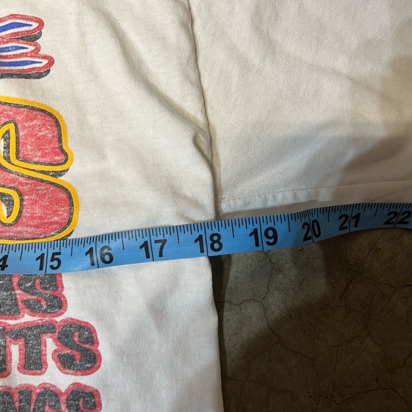 Vintage graphic tee jerzees  90s sun faded - Picture 5 of 6